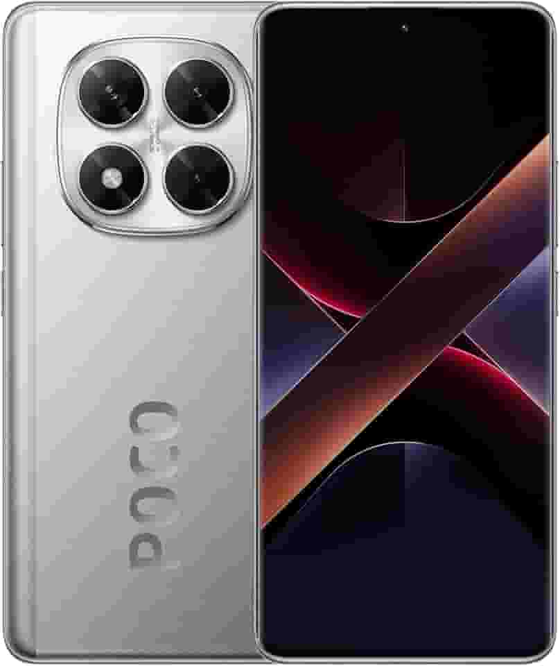 Smartphone Xiaomi Poco X7 5G NFC Silver (Prata) 12GB RAM 512GB ROM [24095PCADG]