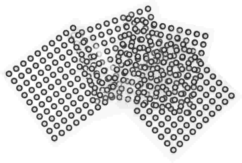 Revopoint Marcadores de digitalização 3D de 3,0 mm para scanners 3D, pontos de rastreamento 3D, adesivos de ponto de referência, marcadores difusos (500 pontos)