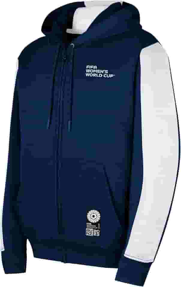 Moletom masculino com capuz e zíper da Copa do Mundo FIFA 2023