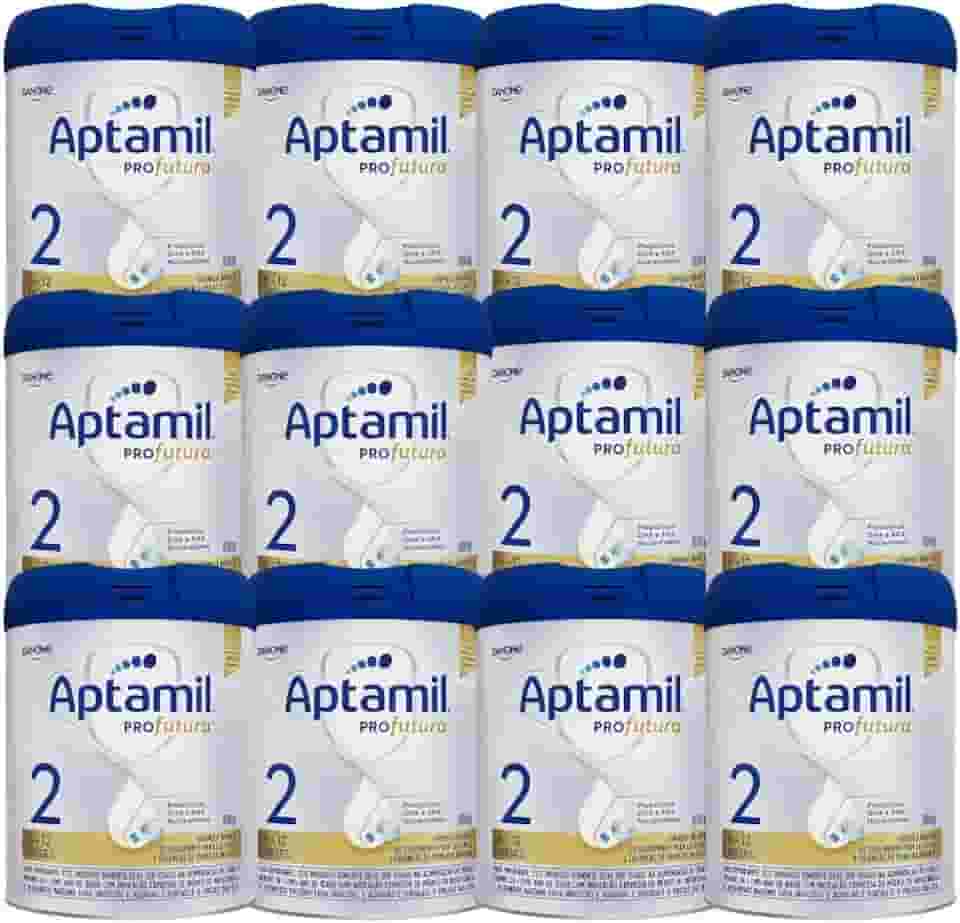 Fórmula Infantil Aptamil Profutura 2 800g - Kit 12 latas