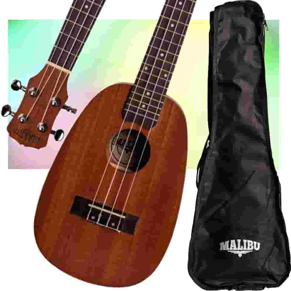 Ukulele Malibu Abacaxi Concert 23 Sapele Natural Uk23sp Avs