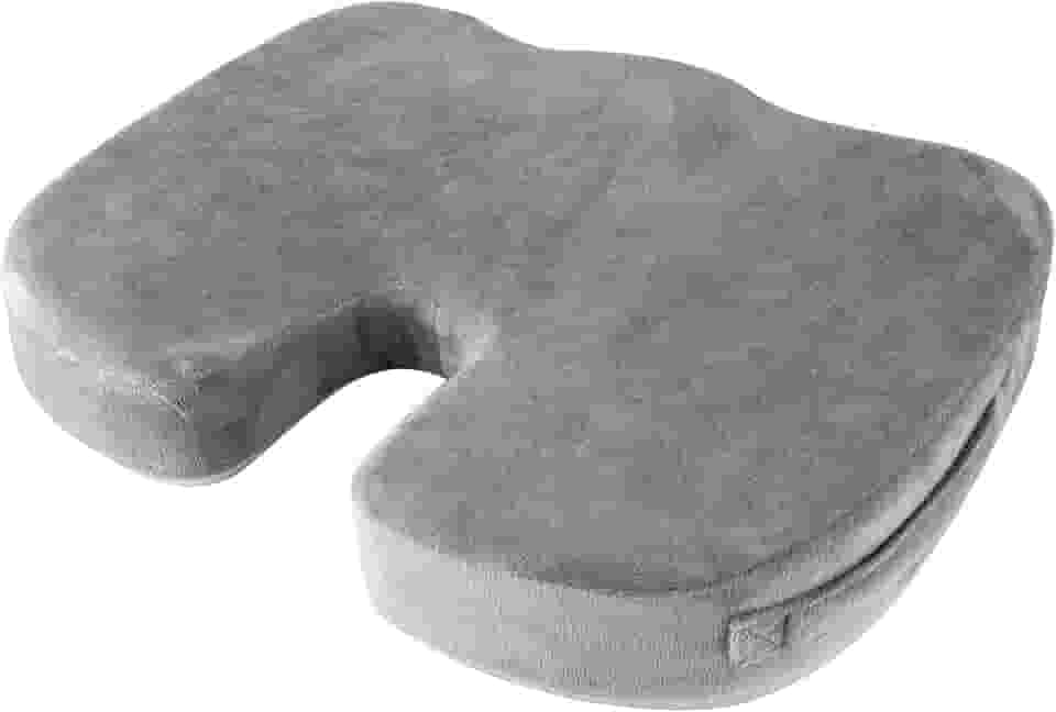 Almofada Para Coccix - Almofada Ortopédica de assento para carro, cadeira de escritório - Ultra Confortável para alívio da dor no cóccix - Visco NASA Gel Dr Coluna