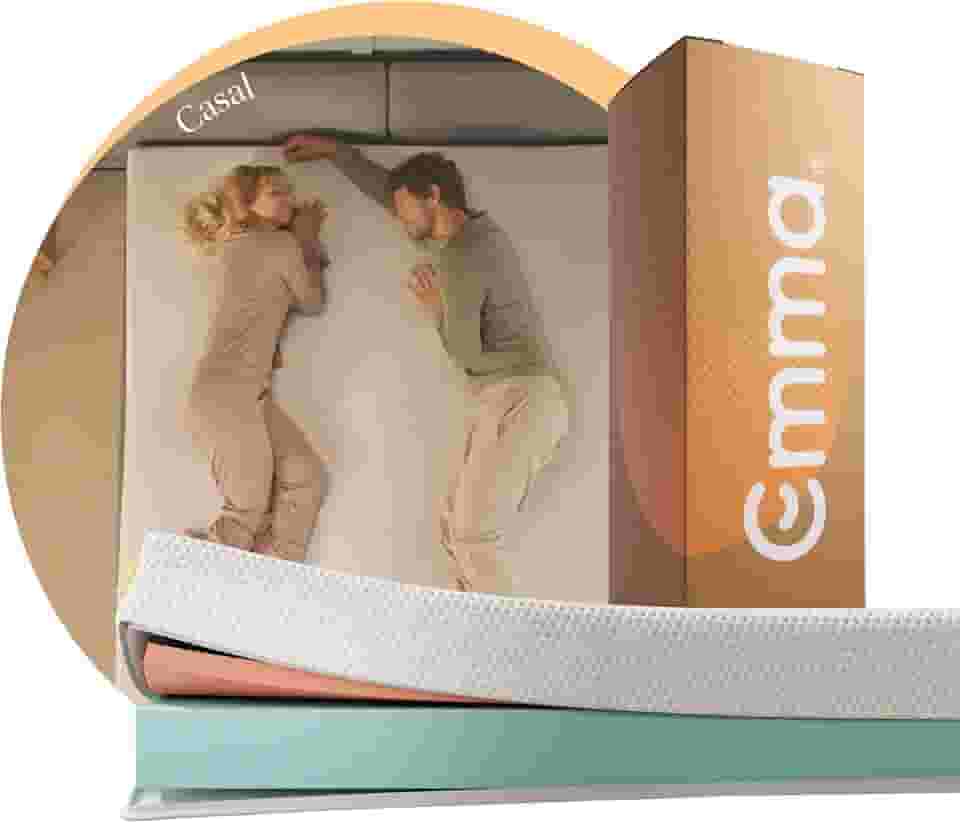 Colchão Casal Emma One - Firme e suporte ótimo com máxima durabilidade