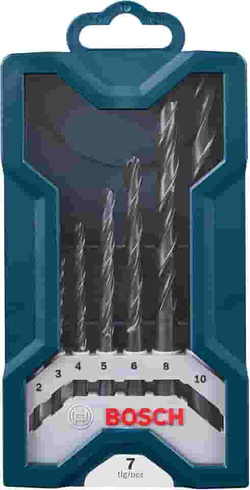 Bosch Jogo de brocas metal Mini X-Line 2-10mm 7 peças