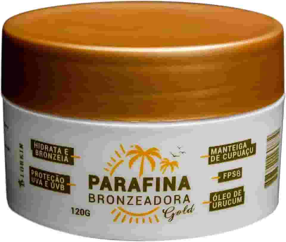Parafina Bronzeadora GOLD 120g Lorkin FPS8