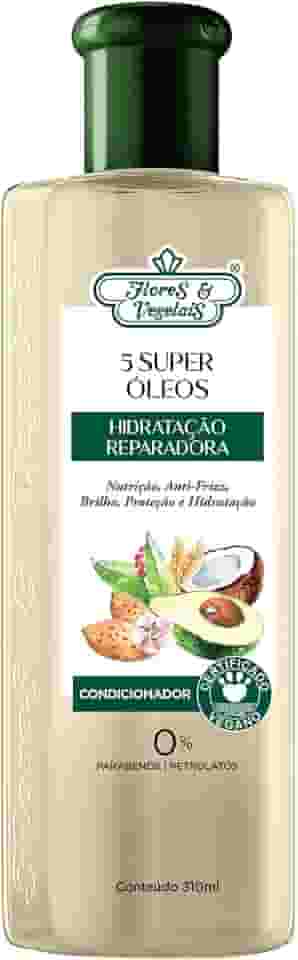 Flores E Vegetais - Condicionador Flores E Vegetais 310Ml Hidr Reparadora