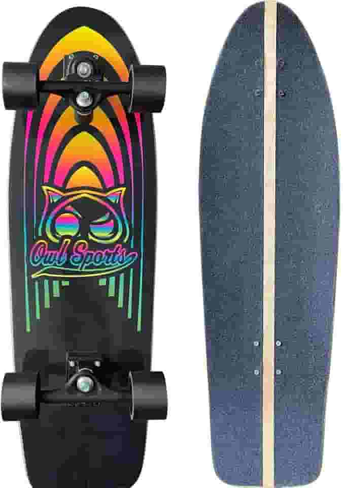 Skate Simulador de Surf OWL Sports Retrowave