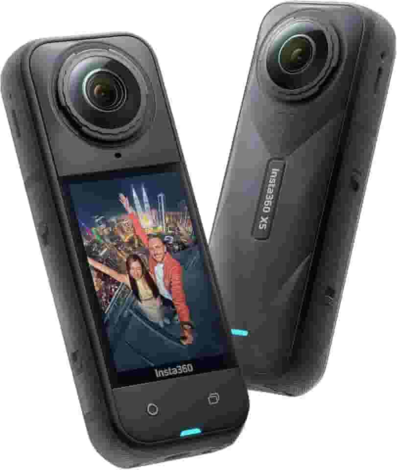 Camera de Ação Insta 360 X5 8K CINSAAHA X501 Ipx8 À Prova D'água Chip Triple Ai 2400mah