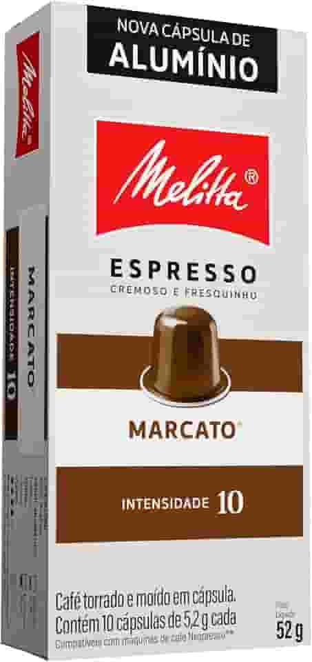 Capsula Melitta Marcato - Intensidade 10 - Compativel Nespresso