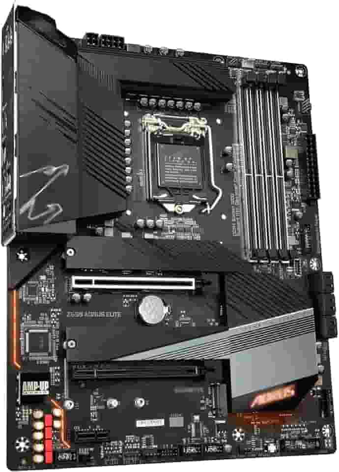 Placa-Mãe Z590 A Elite - ATX LGA1200 Z590 com Triple M.2, PCIe 4.0 e Rede 2.5GbE