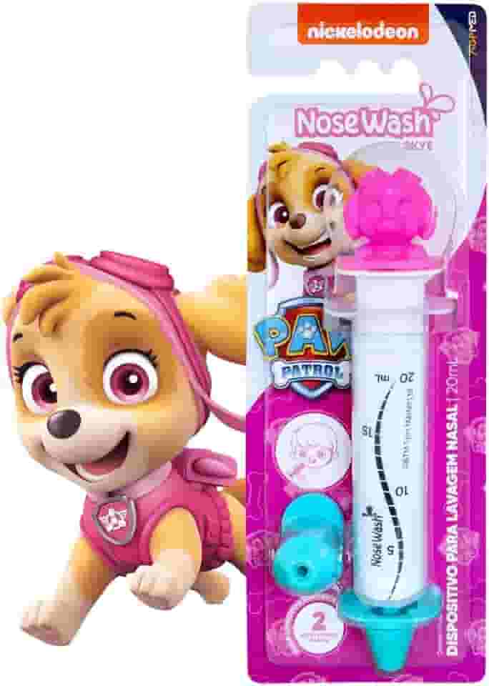 Dispositivo para lavagem Nasal Nosewash Grande 20 ML Seringa Patrulha Canina (Skye)