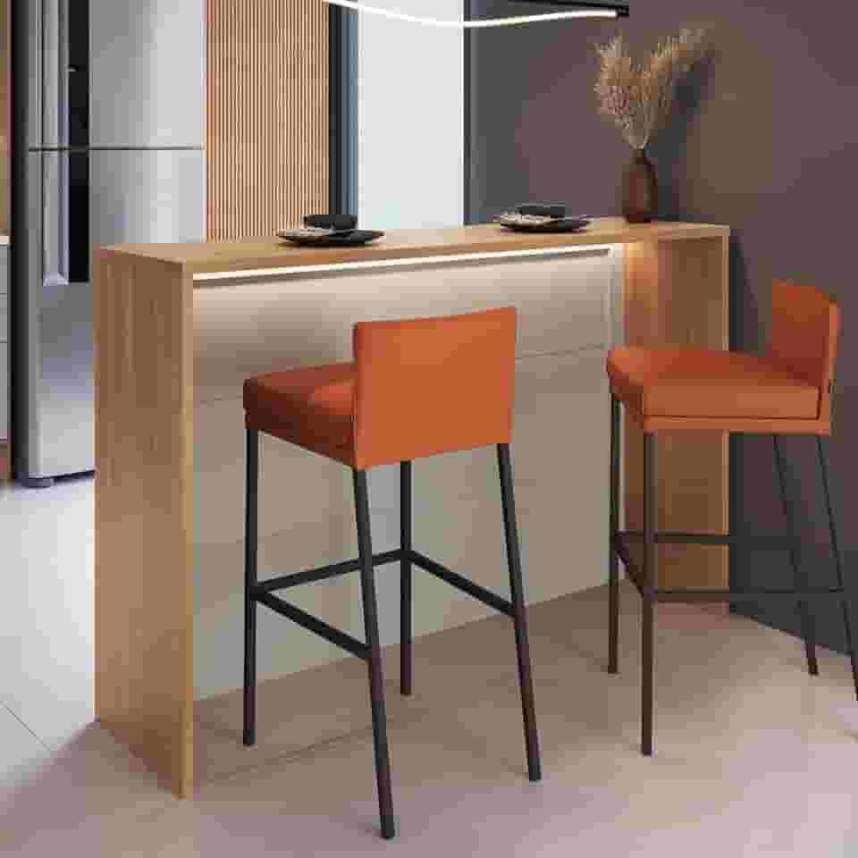 Cozinha Bancada Alta Isabelle Freijó/Arenas