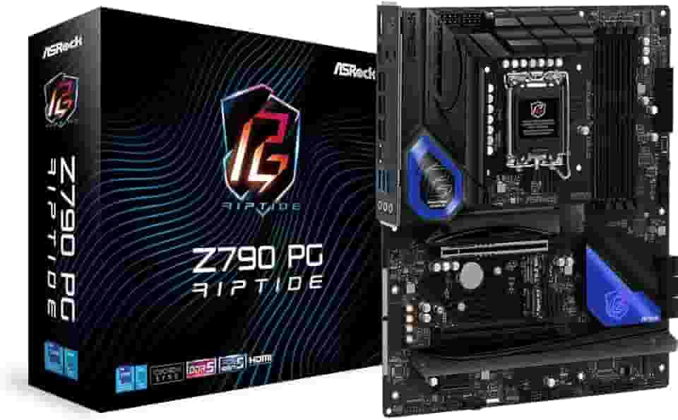 Placa Mãe AsRock Z790 PG Riptide (LGA 1700/4xDDR5/HDMI/DisplayPort/M.2/USB 3.2)