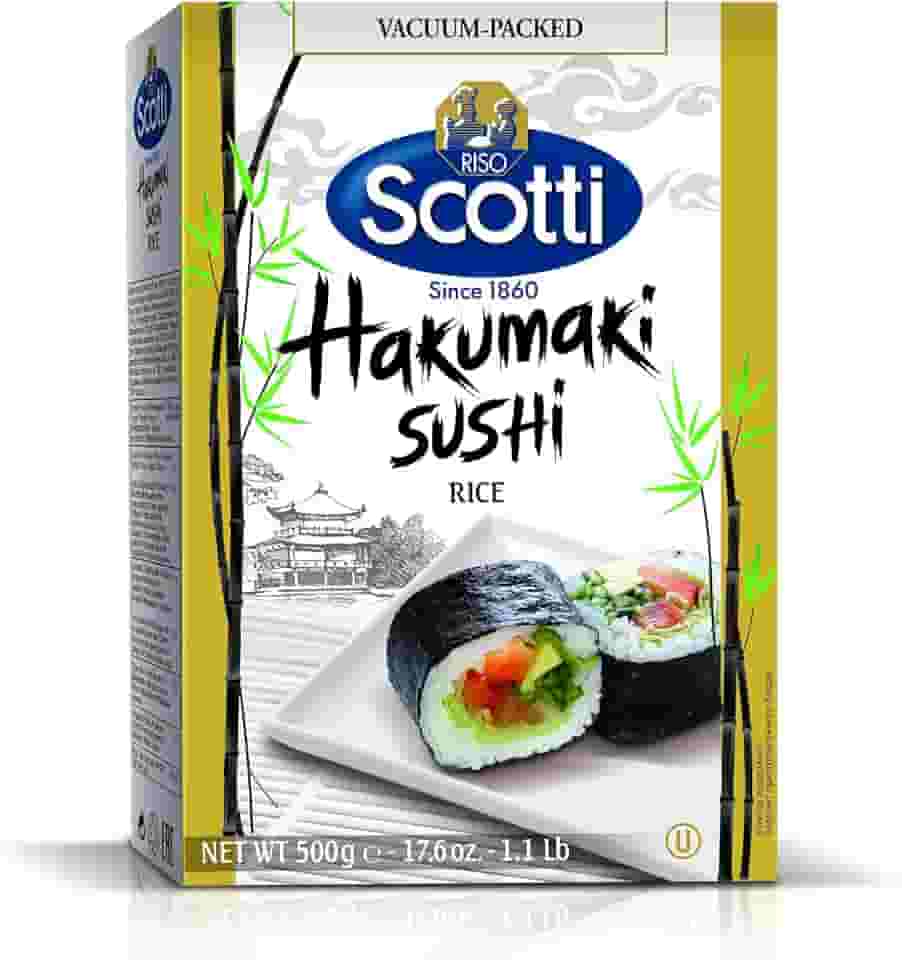 Scotti 201019 Arroz Hakumaki para Sushi, 500 G