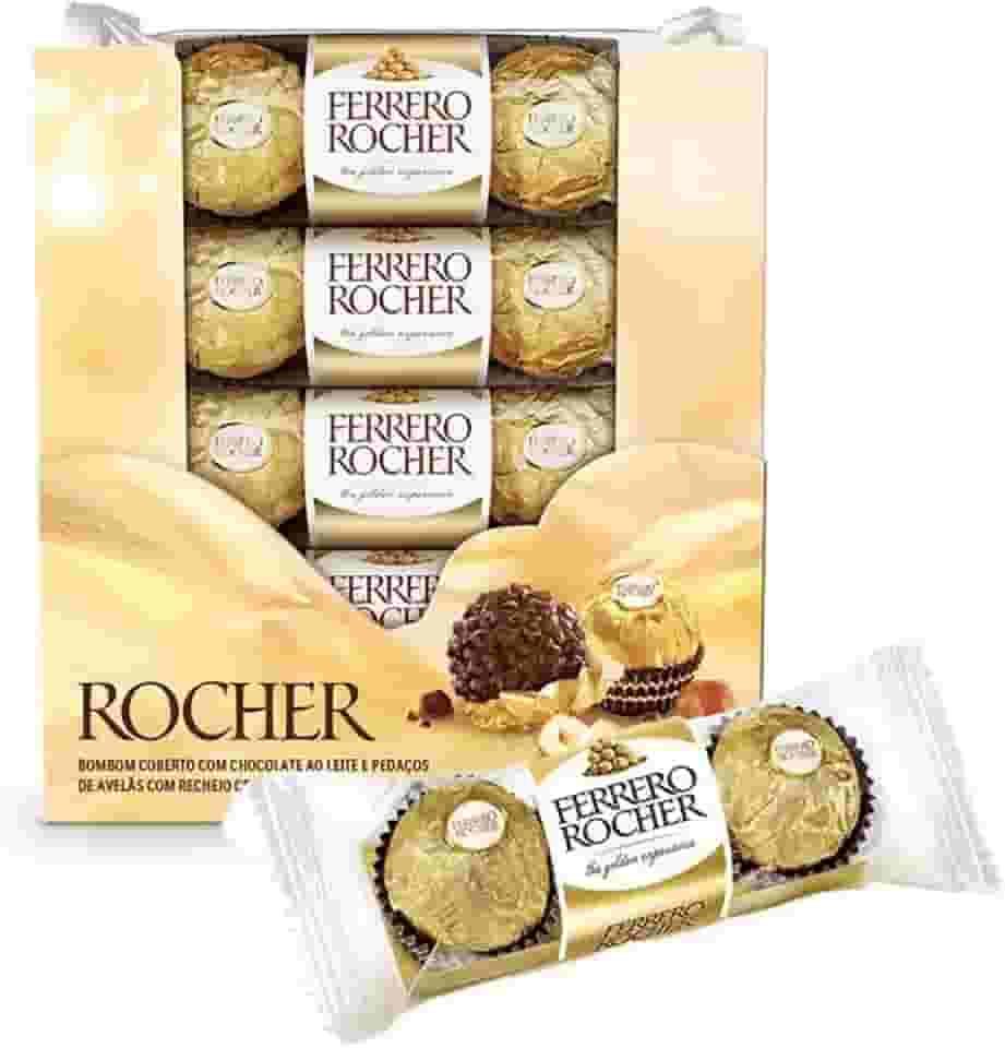 Chocolate Bombom Ferrero Rocher C/48 - Ferrero