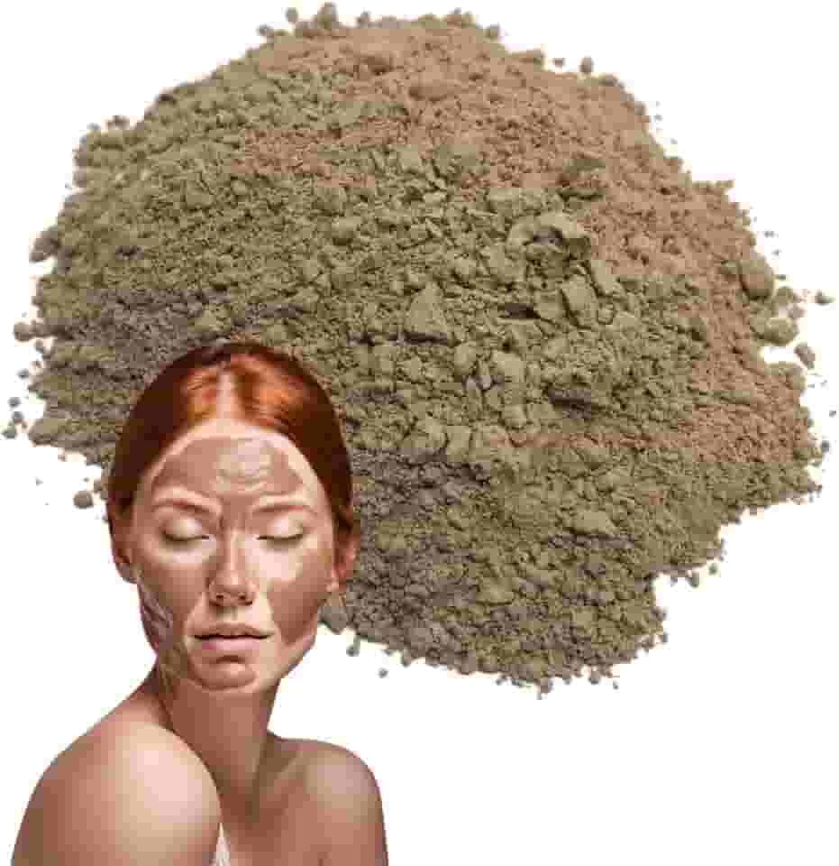 Máscara Argila Rosa Pura Pele Sensível Irritada Rosácea 700g