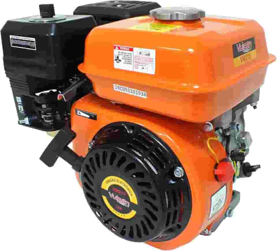 Vulcan Trent Motor Estacionário à Gasolina 4T 211cc 7Hp com Sensor de Óleo