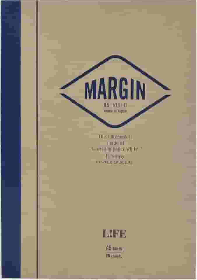 IPPINKA Caderno japonês, papel excepcional, ótimo para canetas-tinteiro, A5, azul, forrado
