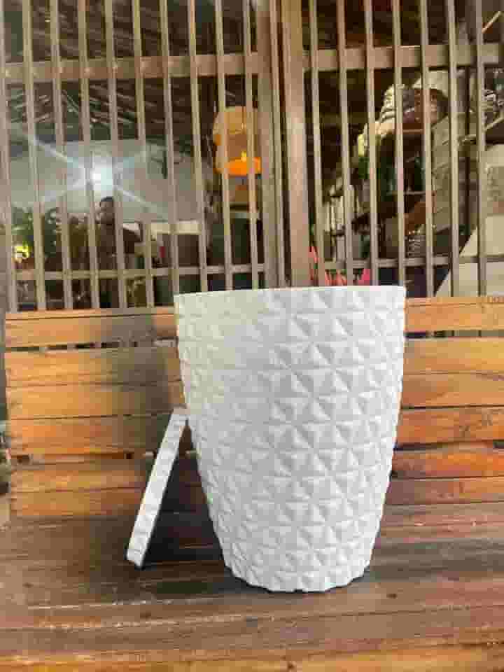 Vasos Polietileno Coluna Berlian Gold 3D (Marmore)