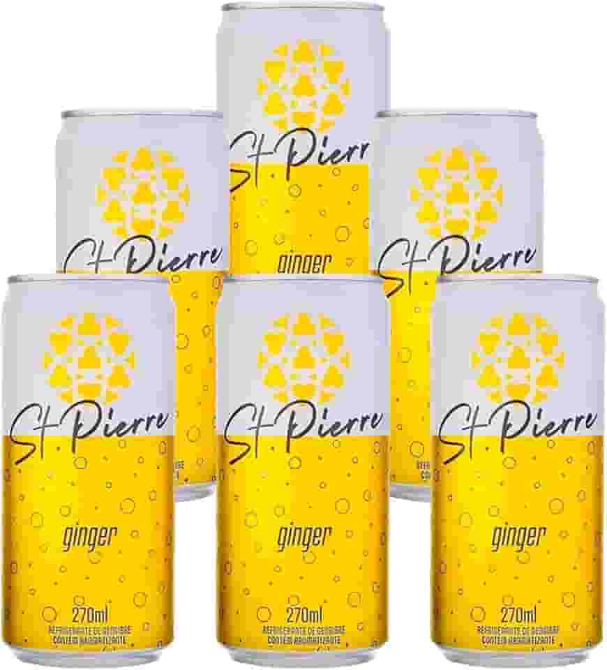 Genérico, Refrigerante de Gengibre St. Pierre Ginger 270ml 6 Unidades