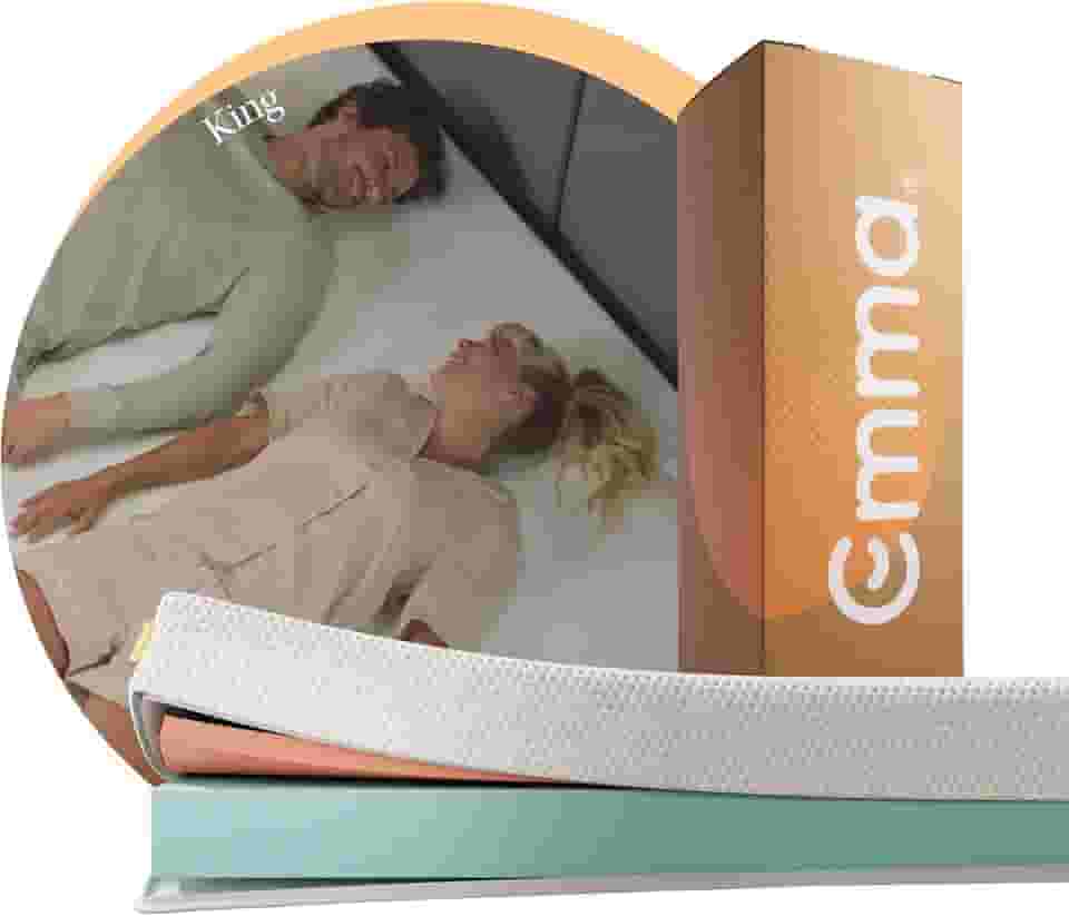 Colchão King Emma One Light - Firme e Ortopédico com máxima durabilidade