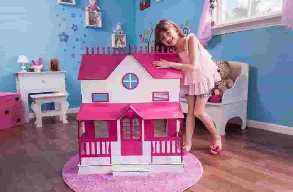 Casa de Bonecas Escala 30cm Modelo Lian Sonhos - Darama