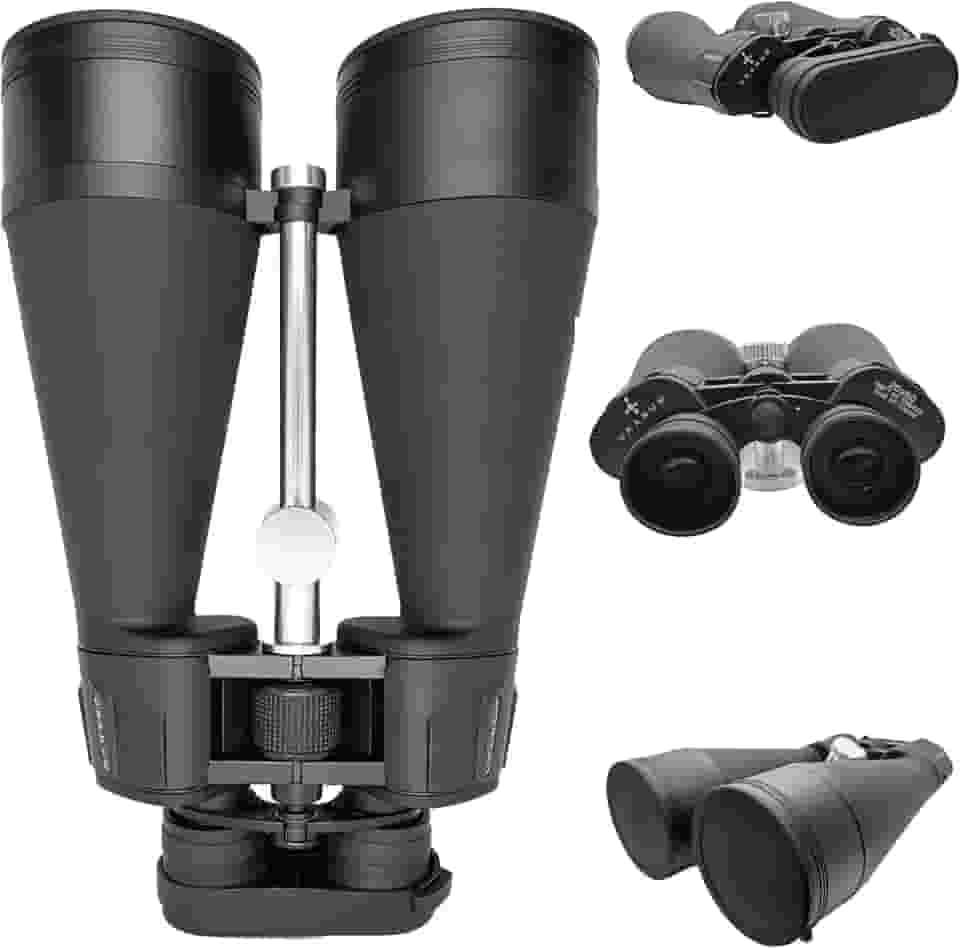 Binóculo Uranum Astronômico Binóculo 20x80 Profissional Longo Alcance Distancias Com Visão Noite Natureza Ambiente Lunar 2