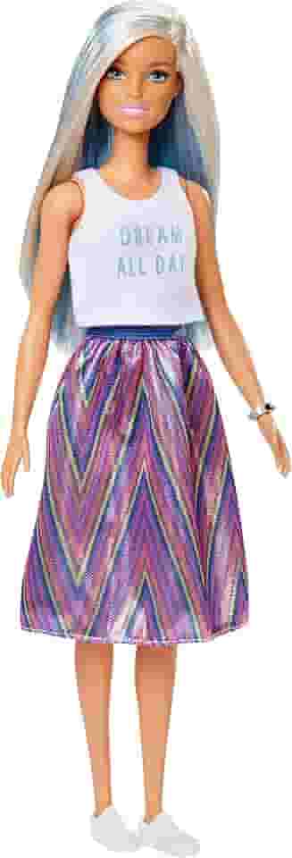 Boneca Barbie Fashionista Doll Look Modelo 120 Mattel Fbr37