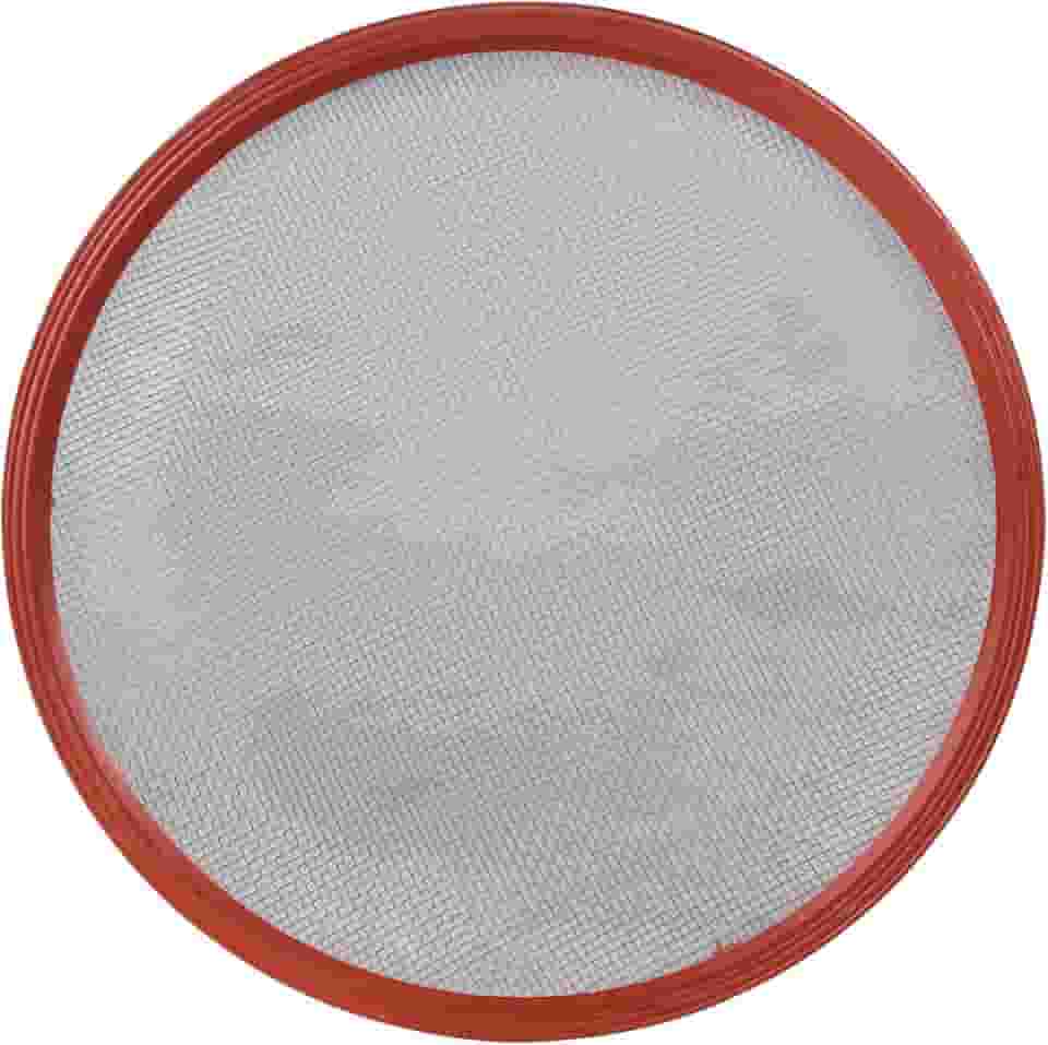 Peneira Feijao 50 Aro Plástico Vermelho Arame Galvanizado