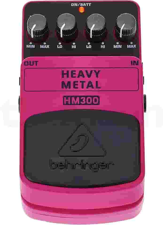 Behringer HM300 Pedal para Guitarra Heavy Metal