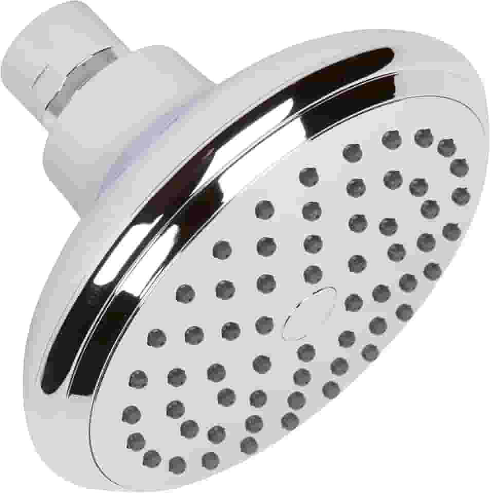 Duchas Chuveiro de alto fluxo - O bocal de chuveiro de banheiro de 10 cm para chuveiros de baixa pressão de água, 2,5 GPM - Cromado