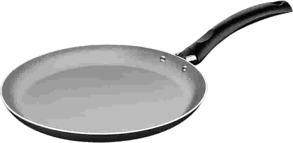 Panquequeira Tramontina Turim em Alumínio com Revestimento Interno e Externo em Antiaderente Starflon Max Chumbo 22 cm 0,6 L