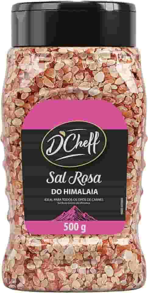 D´Cheff Sal Grosso Rosa Do Himalaia 500 Gramas