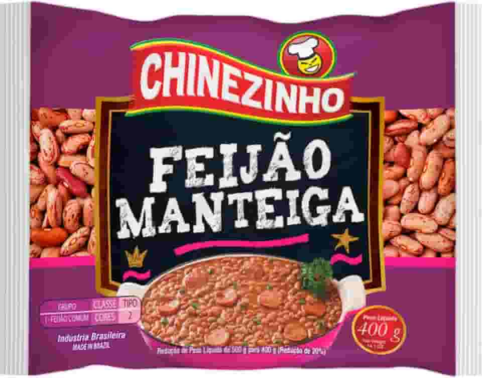 Chinezinho, Feijão Manteiga, 400 Gramas