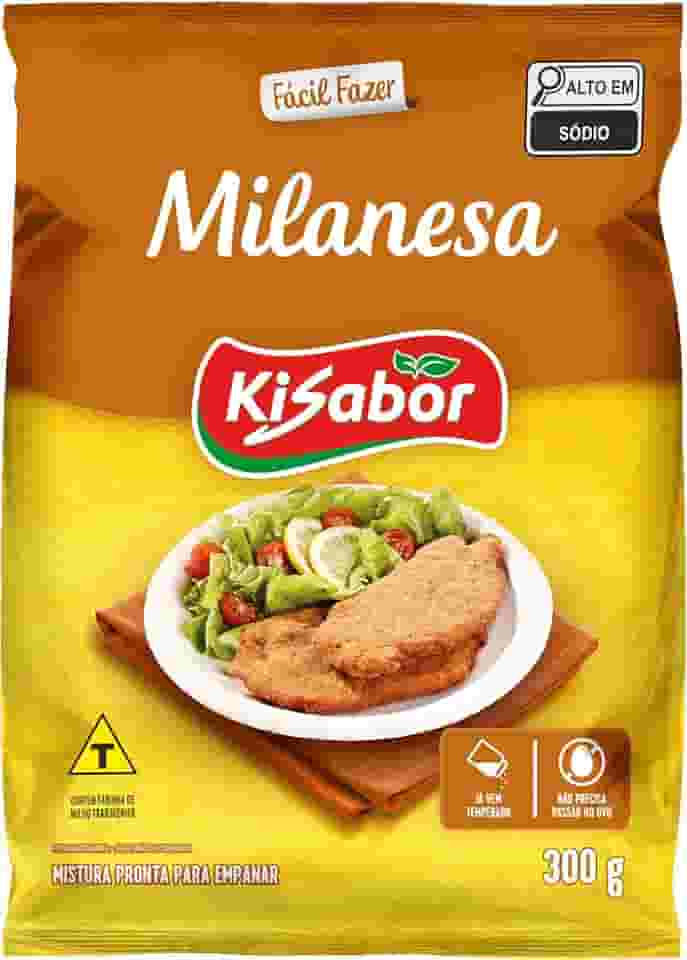 KiSabor Mistura Para Empanar A Milanesa Kisabor 300 Gramas