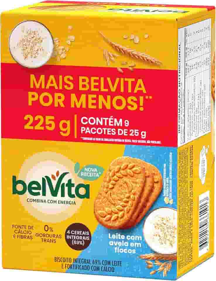 Belvita Seasonal Biscoito Belvita Leite E Aveia Pack Econômico 225G