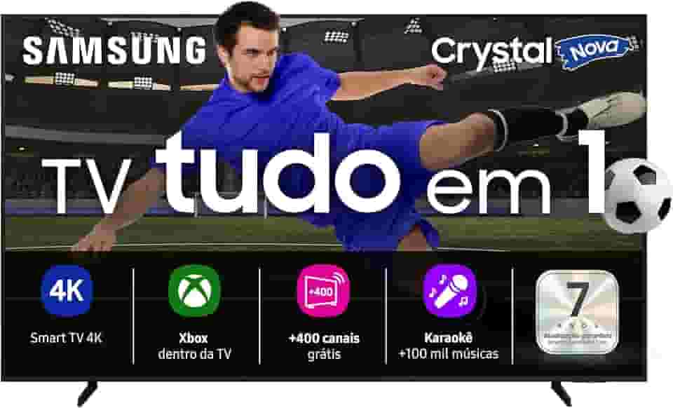 Samsung Smart TV 75" Crystal UHD 4K U8600F 2025