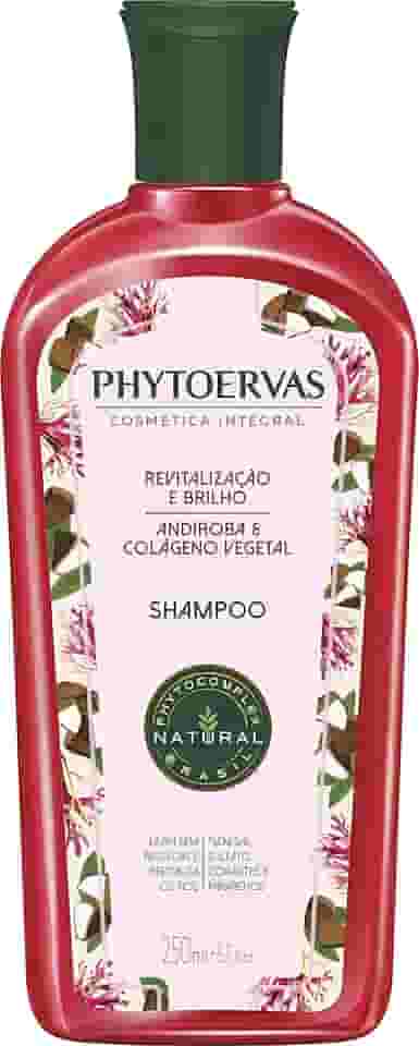 Phytoervas Shampoo Uso Diário 250 Ml Revitalização E Brilho Rosa