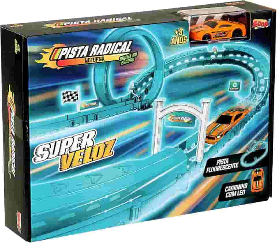 Pista de Corrida Fast Drive Luminosa Zoop Toys