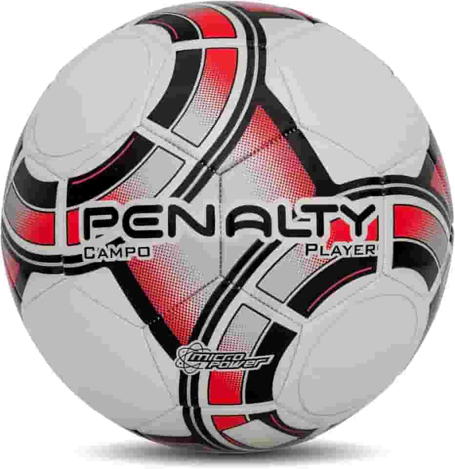 Bola Penalty Player XXIII Campo Branca e Vermelha