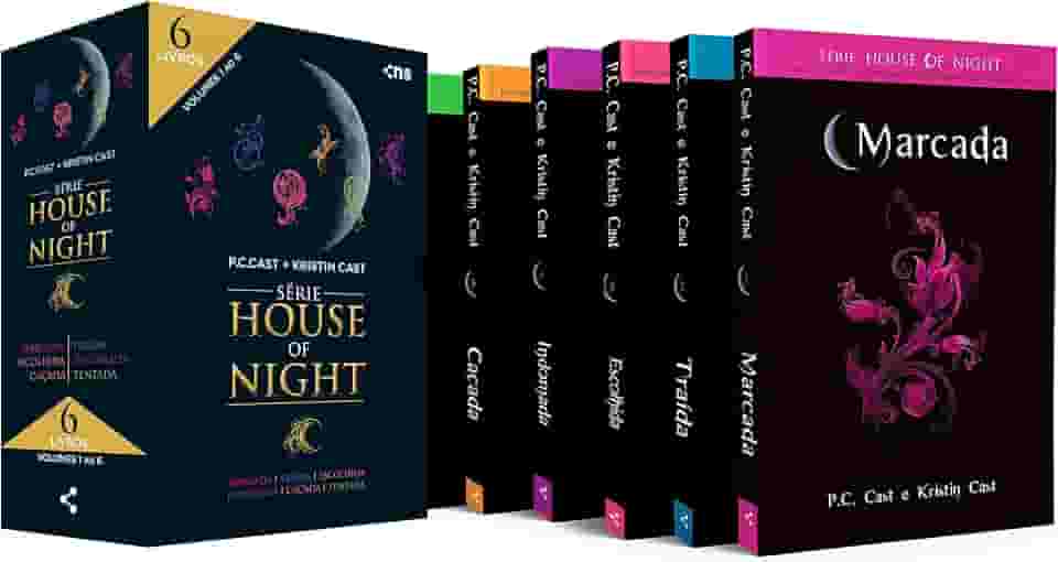 Box House of Night - Slim: Coleção completa v.1 (livros 1 a 6)