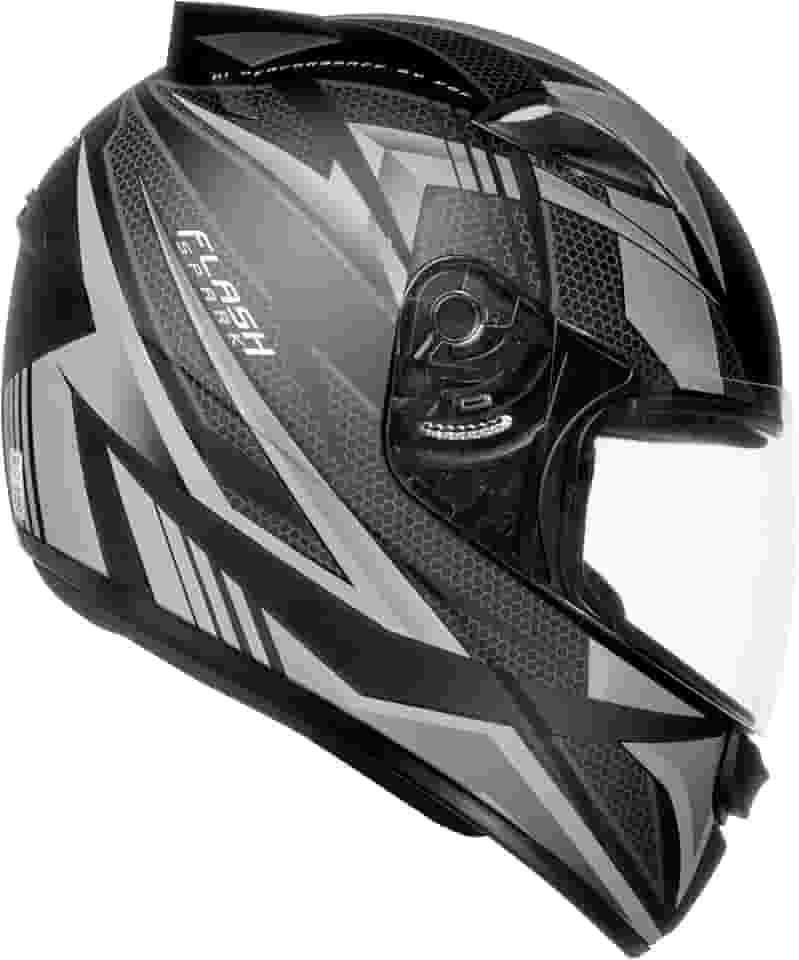 Capacete Ebf New Spark Flash 56/Preto Fosco/Pra