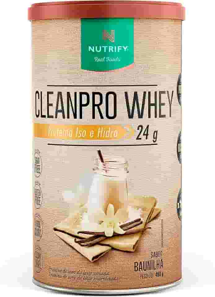 Nutrify - Whey Protein CleanPro - Baunilha - 450g