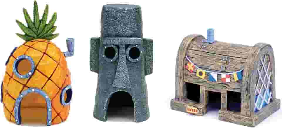 Penn-Plax Spongebob Squarepants® Home & Work Combo