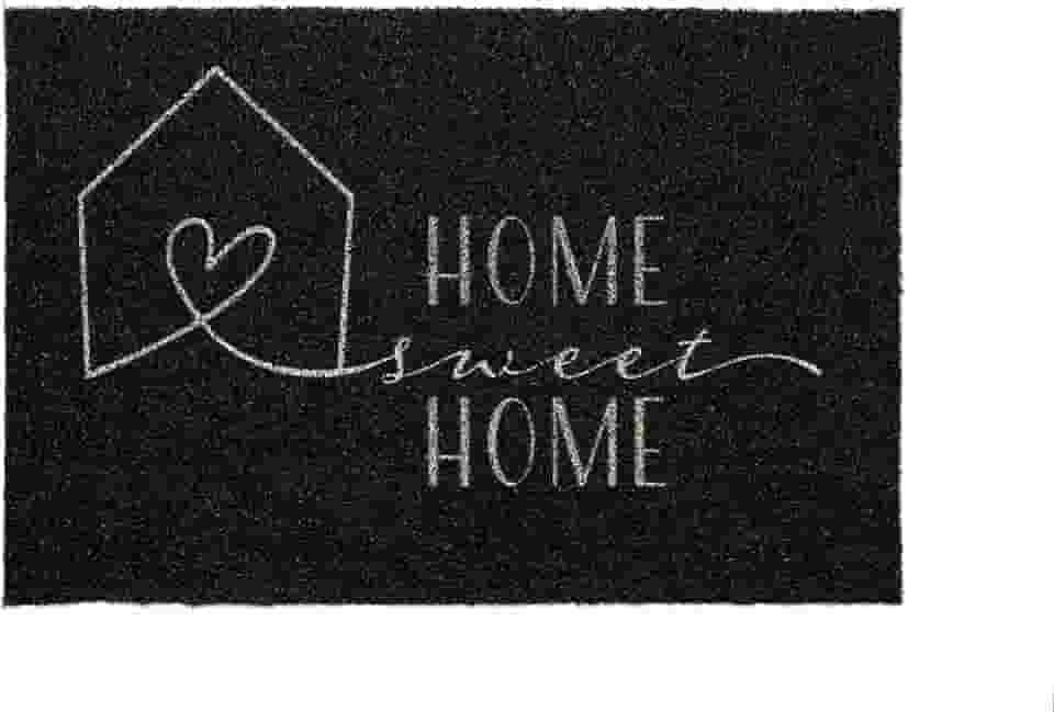 Capacho Vinil Kapazi Super Print 40x60cm para entrada – Estampa Home Love | Antiderrapante Decorativo