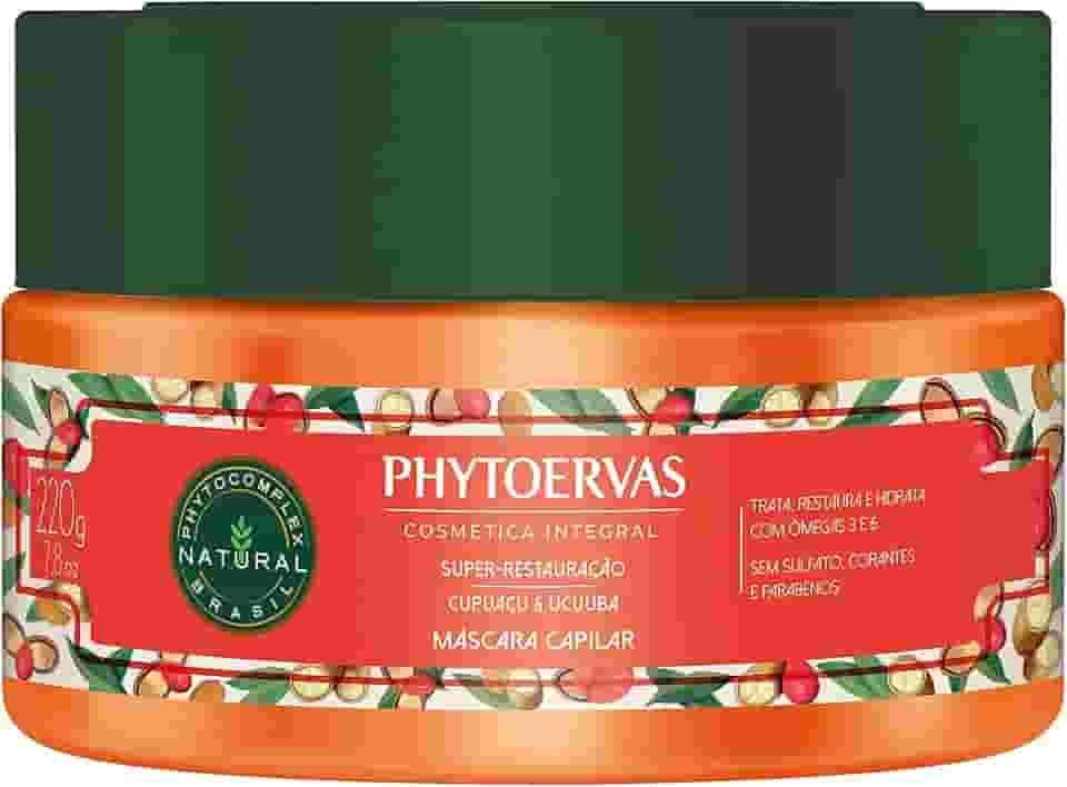 Phytoervas Phyto Máscara Hidratante Super Restauração 220Gr Laranja