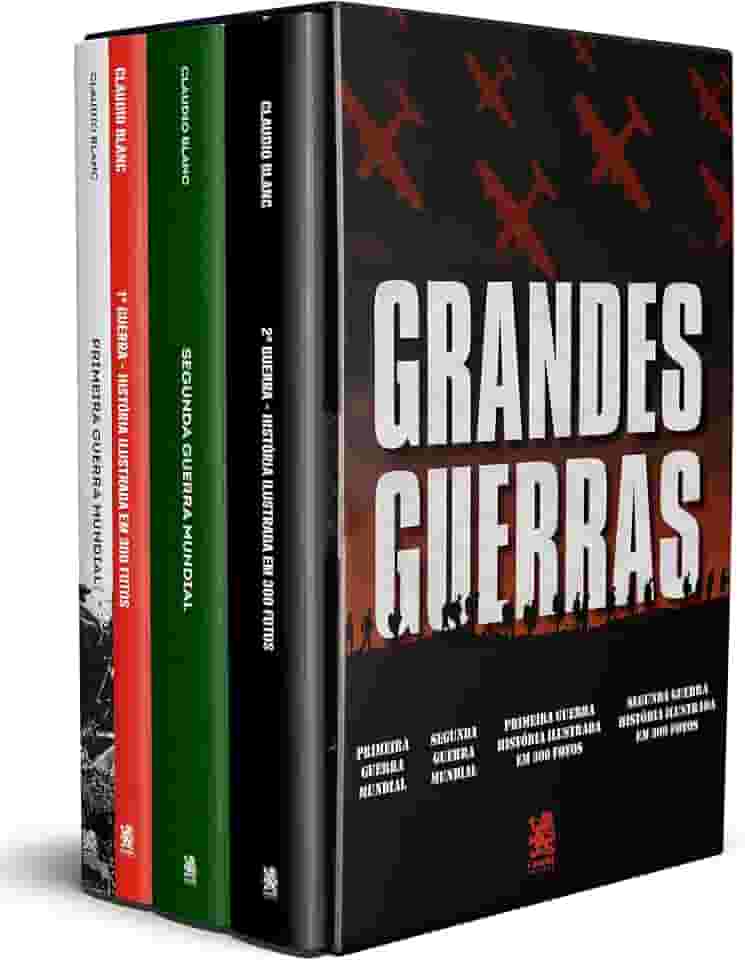 Biblioteca Grandes Guerras - Box com 4 Livros
