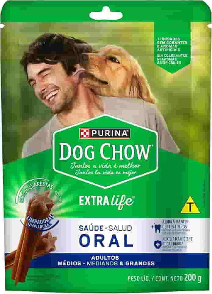 Dog Chow Saúde Oral Adultos Médios e Grandes 200g