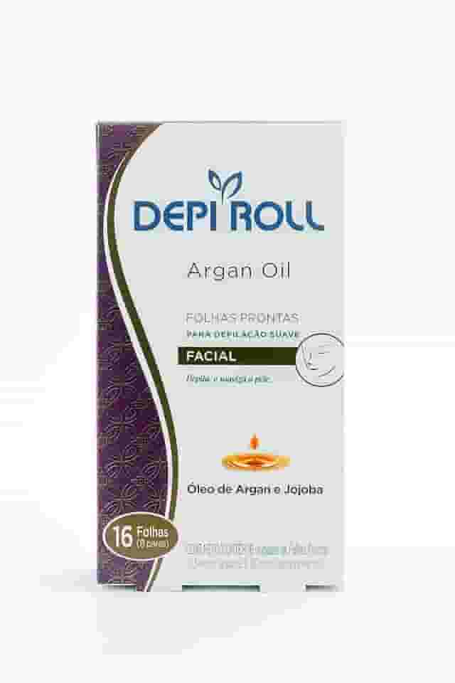 Depiroll Folhas Depilação Fac Pronta Argan Oil