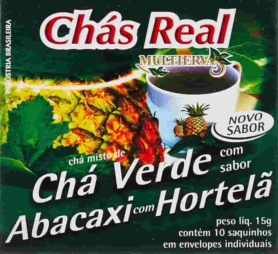 CHÁS REAL Real Mult.Cha Verde Abacaxi C/Hort 1 5 Gr